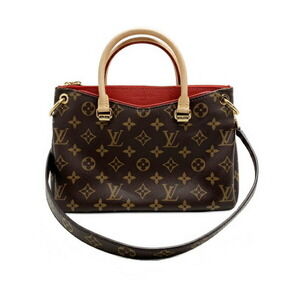 Louis Vuitton Bag Handbag Monogram Pallas Cerise Red